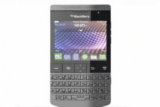 Blackberry introduced the Porsche Design P'9981